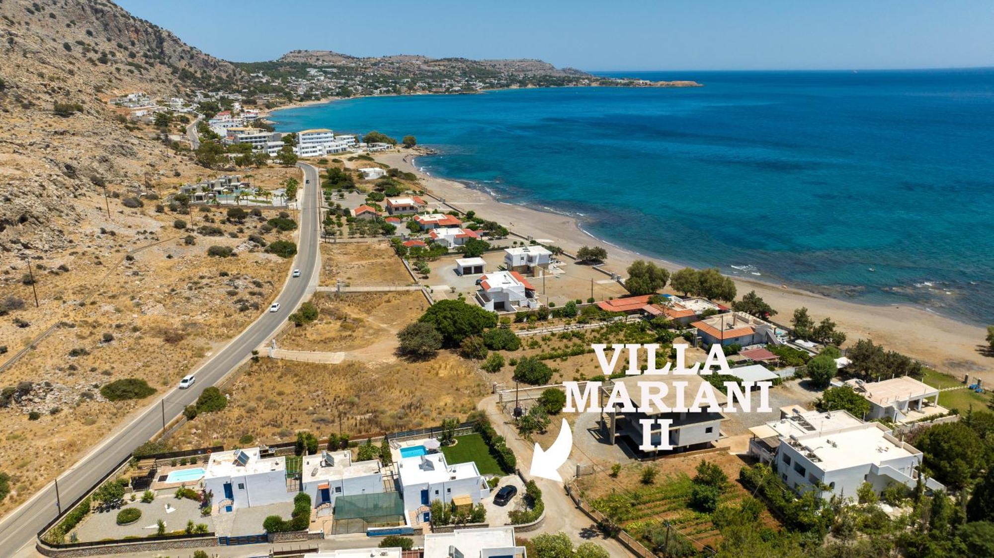 Villa Mariani II - In Lothiarika, Newly Renovated June 2024, Private Pool, Lindos 10 Min, Beach 120M Lardos Zewnętrze zdjęcie